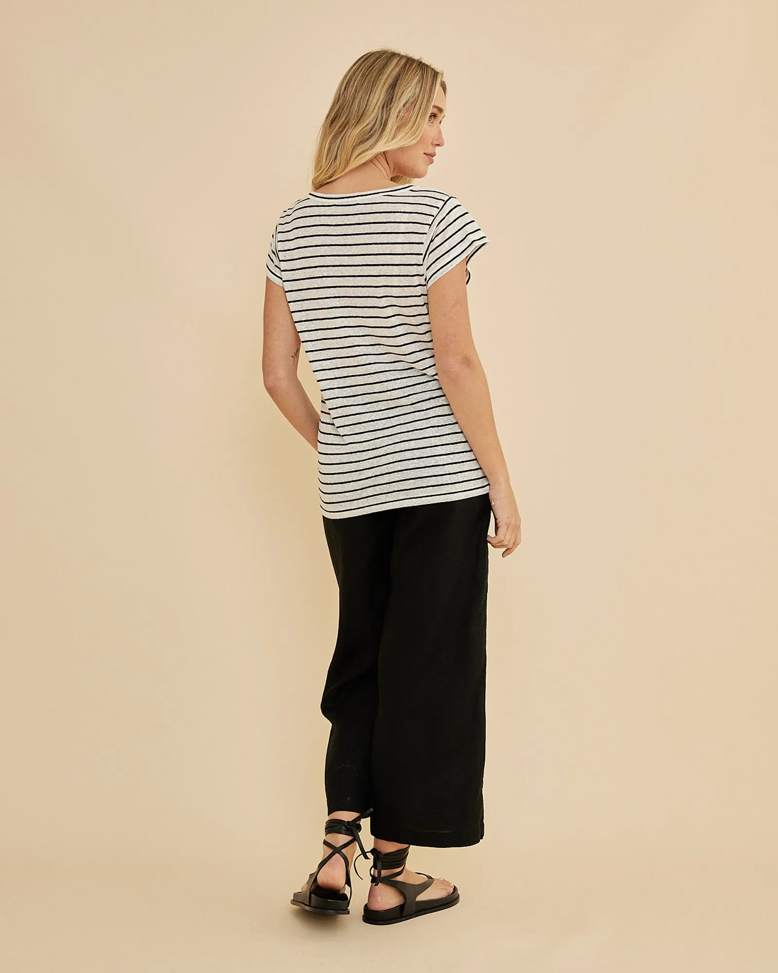 Avalon Linen Jersey Tee