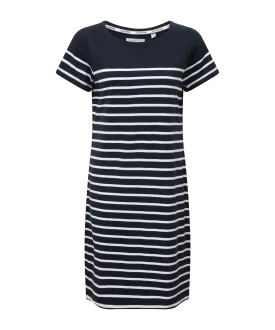 Beauport Dress - Navy Stripe