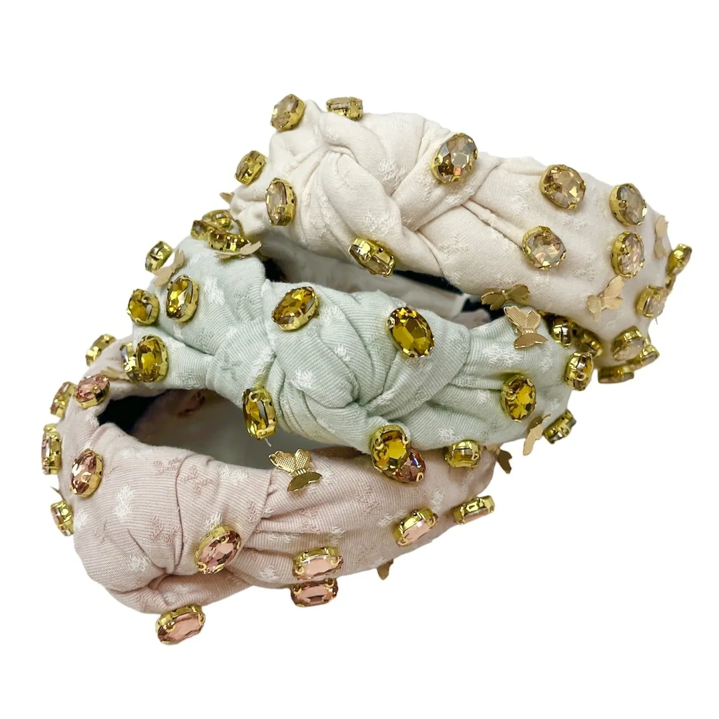 Butterfly Knot Jeweled Headband