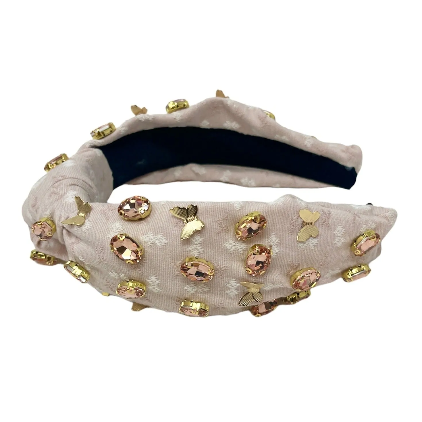 Butterfly Knot Jeweled Headband