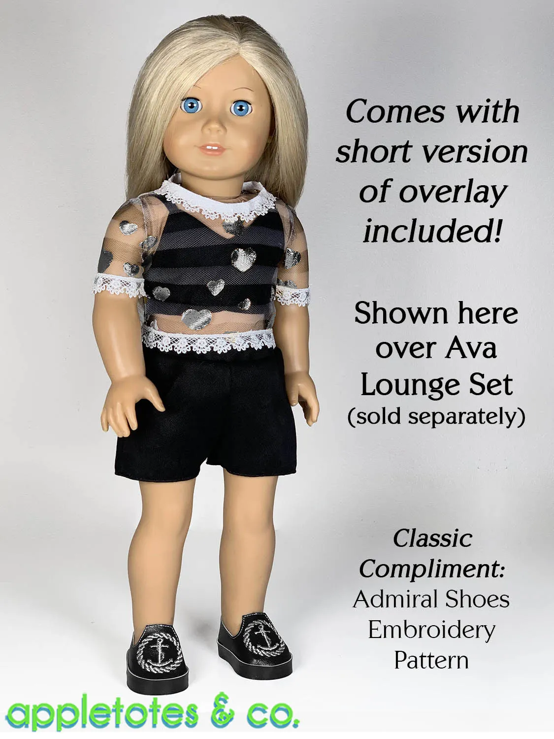 Camille Dress 18 Inch Doll Sewing Pattern