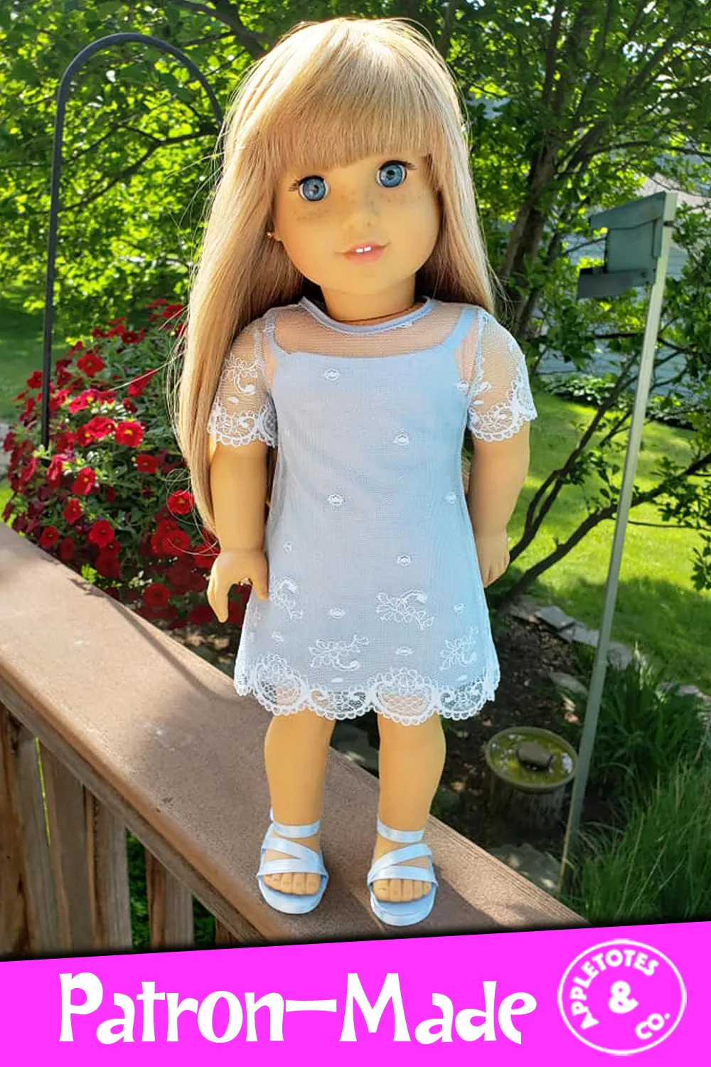 Camille Dress 18 Inch Doll Sewing Pattern