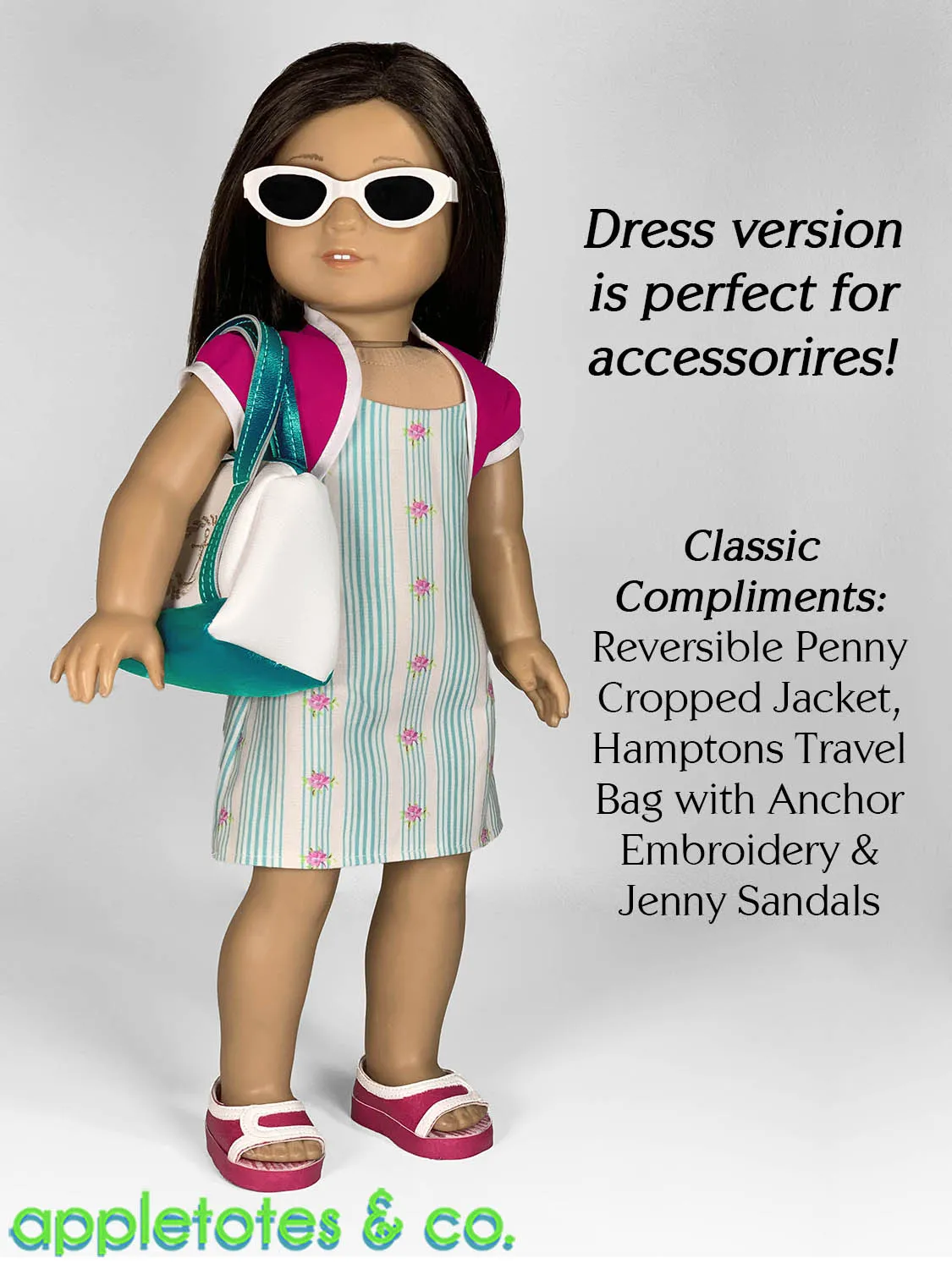 Camille Dress 18 Inch Doll Sewing Pattern