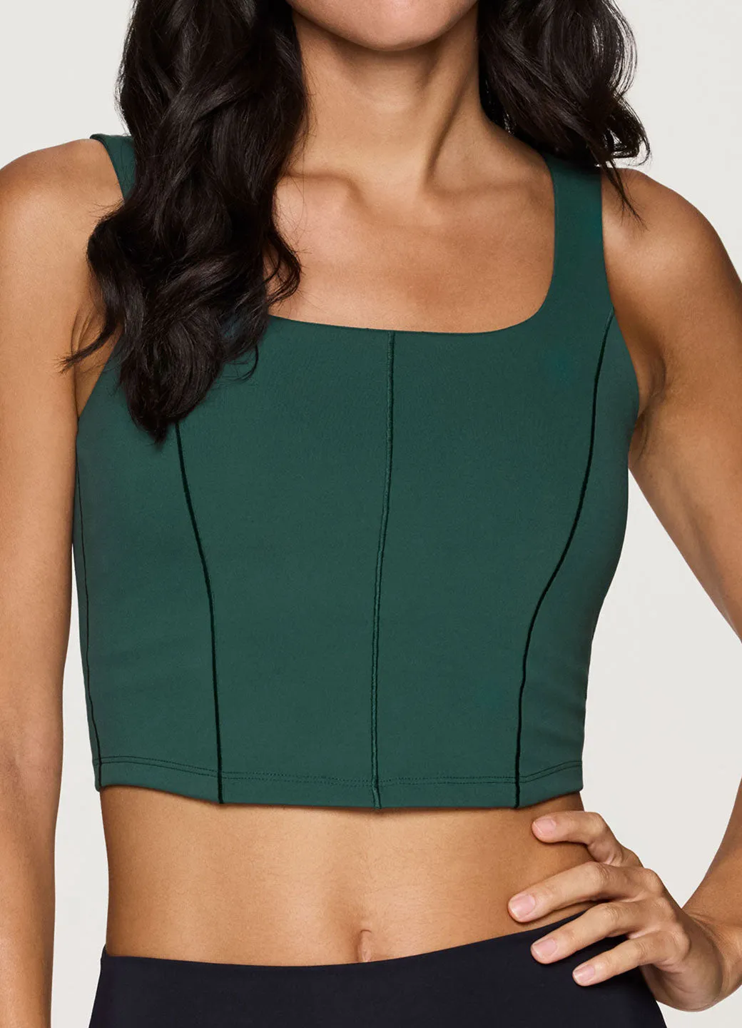 Corset Longline Bra Tank