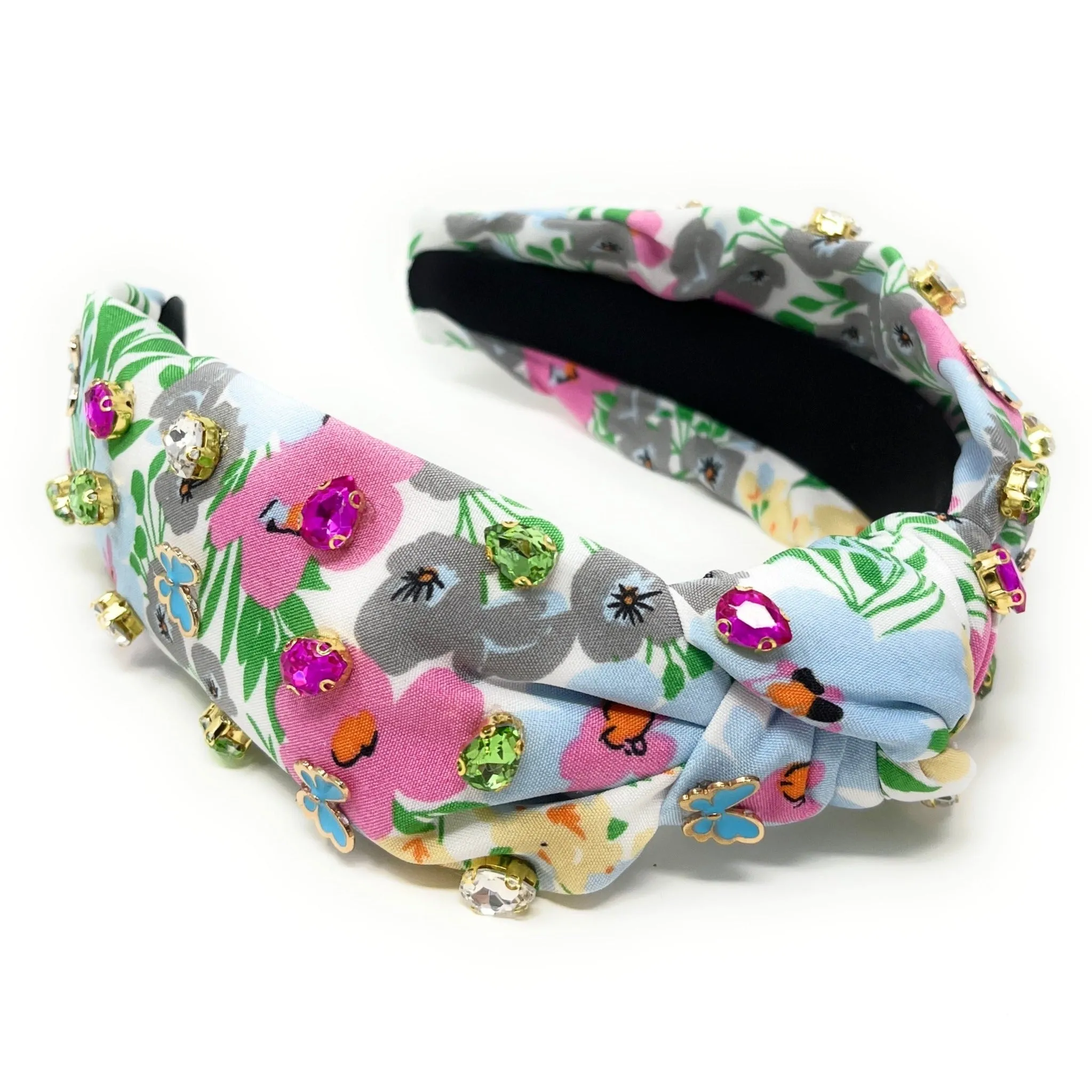 Demi Butterfly Knot Jeweled Headband