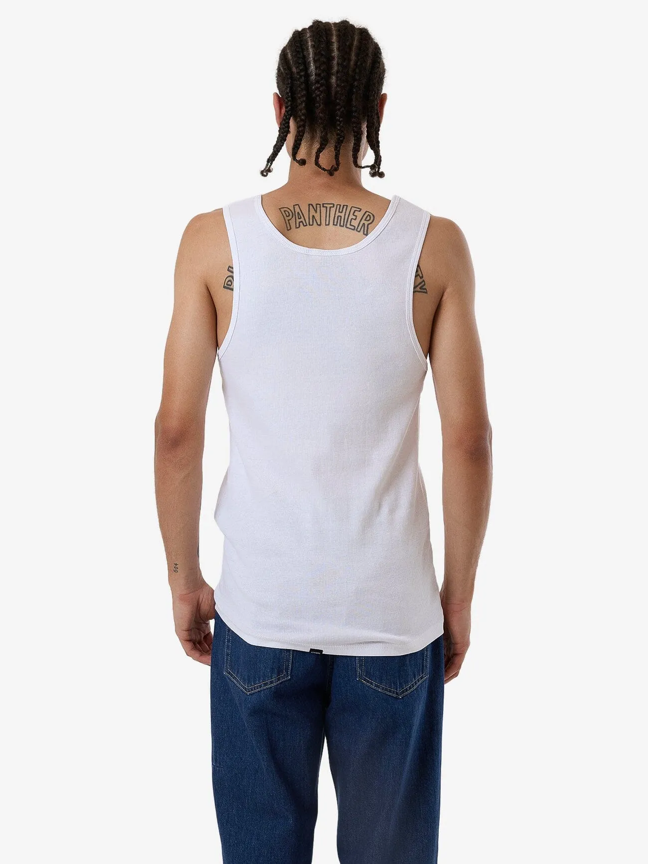 Endless Rib Tank - White