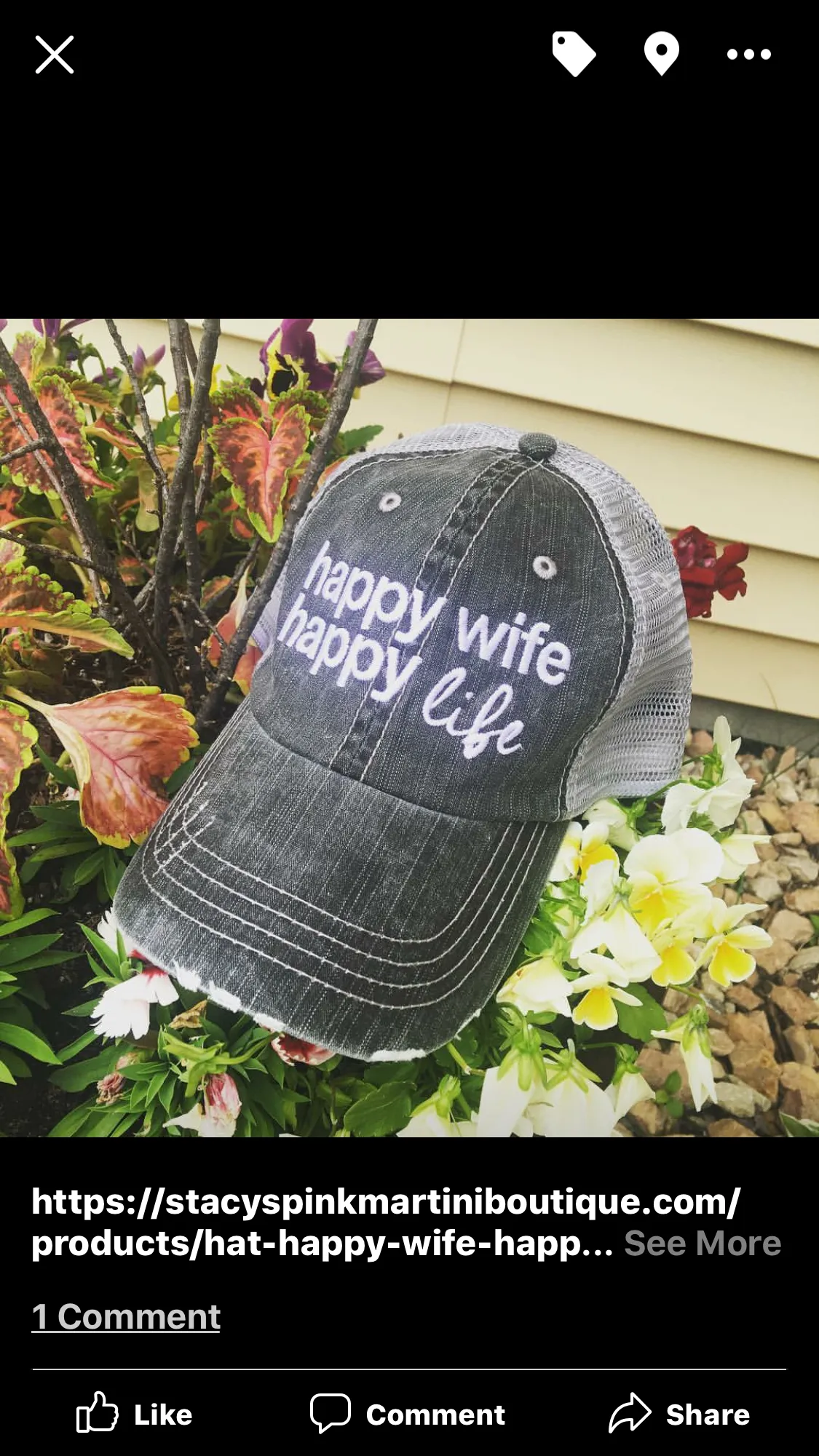 Hats, tanks and Shirts { Happy wife happy life }