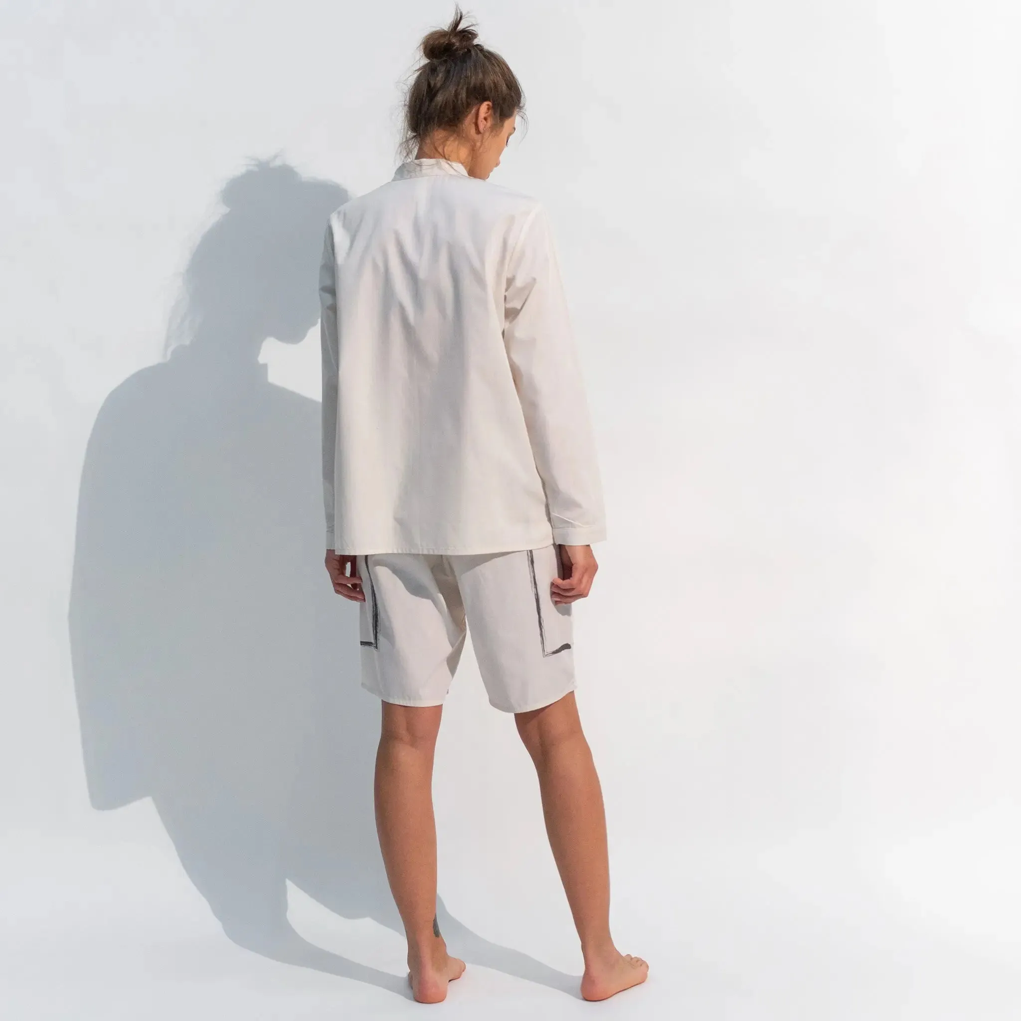 Inner Matters Organic Cotton White Shorts