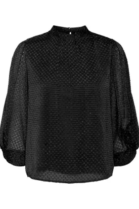 Krosa Blouse - Black