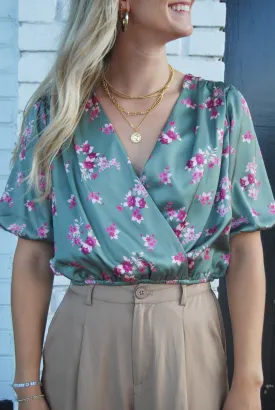 Lovely In Florals Blouse