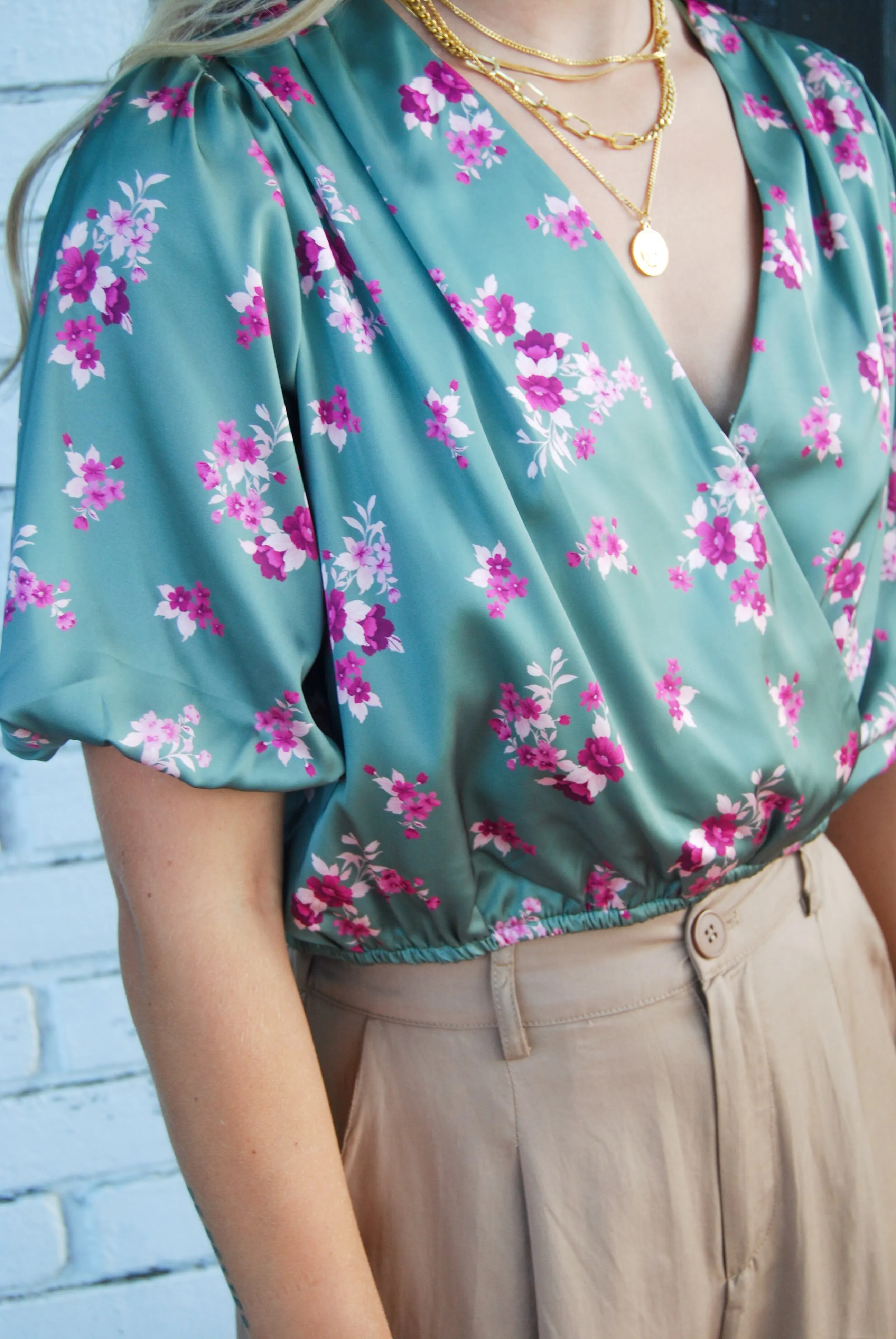 Lovely In Florals Blouse