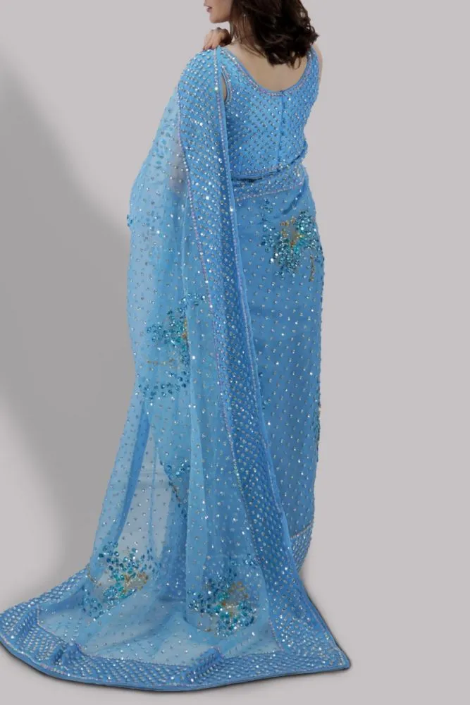 Luxe Edit '23 - The Bonnie Blue Sari