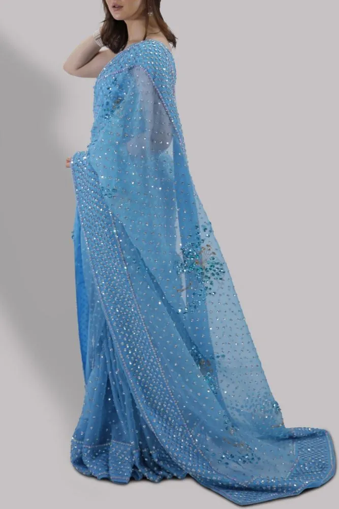 Luxe Edit '23 - The Bonnie Blue Sari