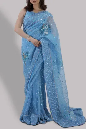 Luxe Edit '23 - The Bonnie Blue Sari