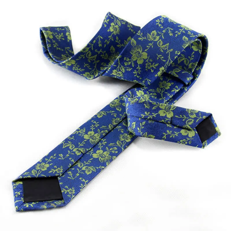 Men's Spring Time Tiny Floral Necktie