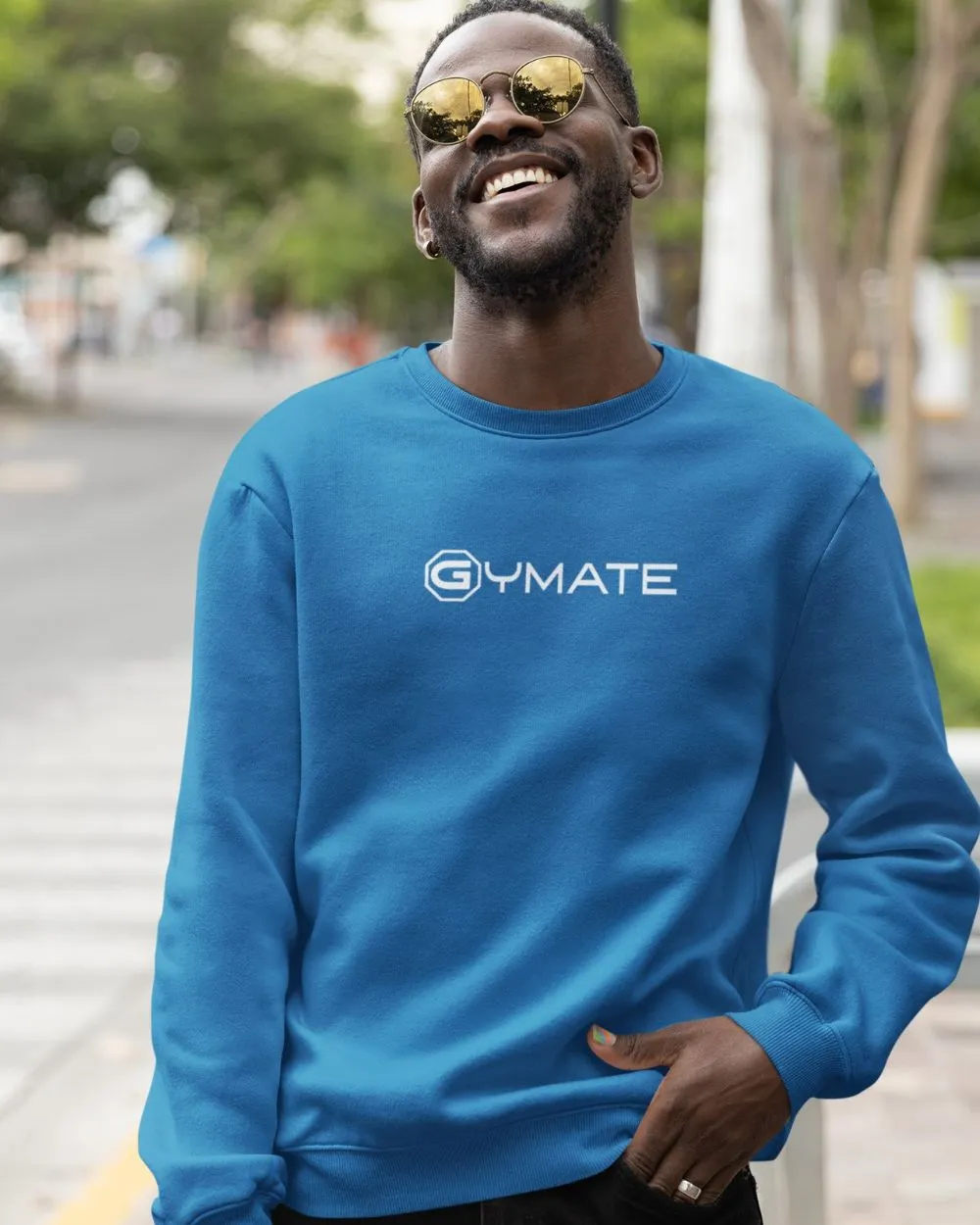 Mens Sweatshirt Gymate Logo [large/ctr]