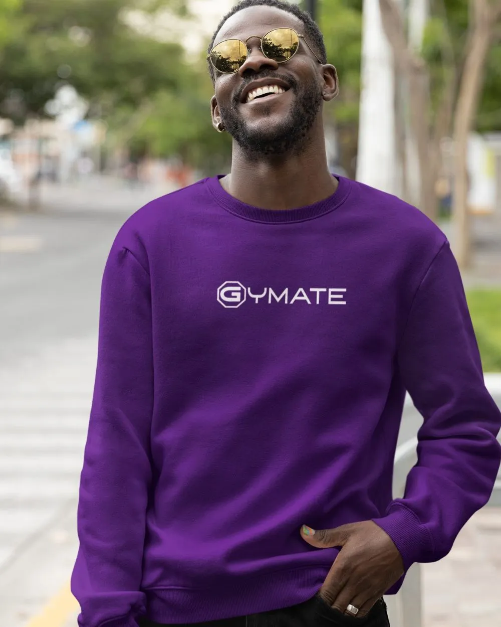 Mens Sweatshirt Gymate Logo [large/ctr]