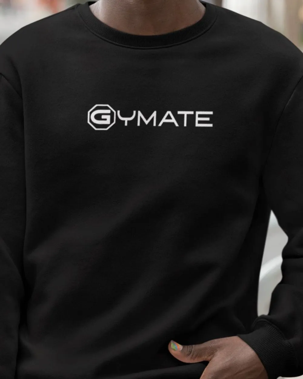 Mens Sweatshirt Gymate Logo [large/ctr]