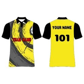 NEXT PRINT All Over Printed Customized Sublimation T-Shirt Unisex Sports Jersey Player Name & Number, Team Name.NP00800101