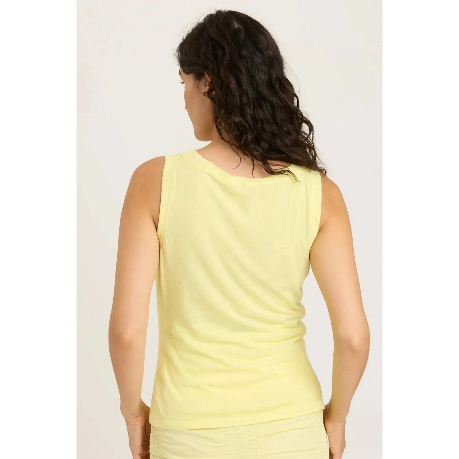 Rexel Tank Top in Buttercup Yellow