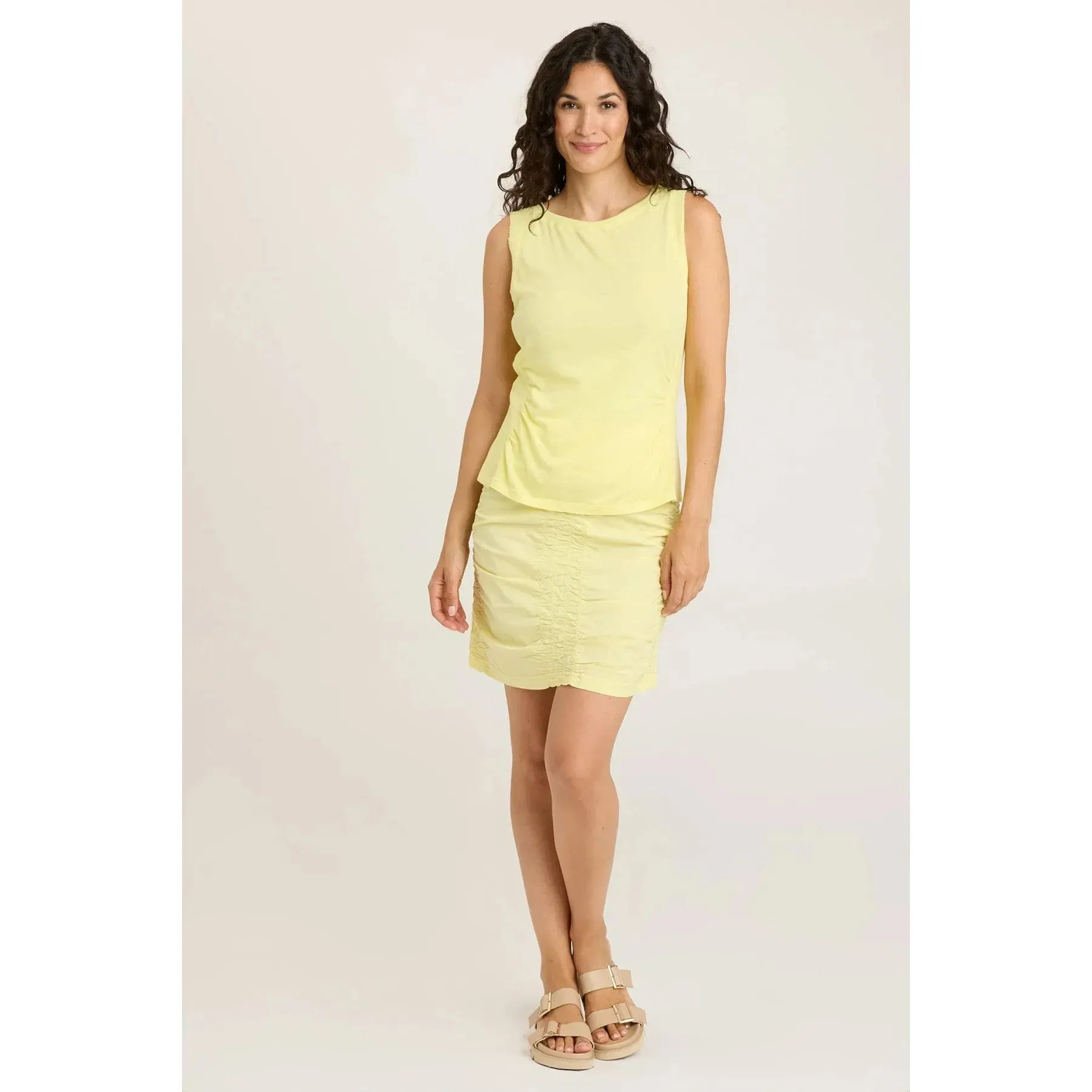 Rexel Tank Top in Buttercup Yellow