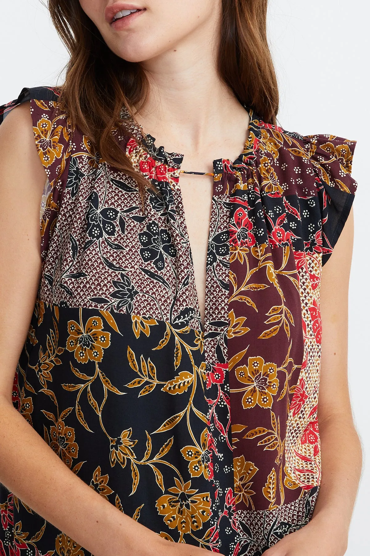 ROSETTA PRINTED BLOUSE