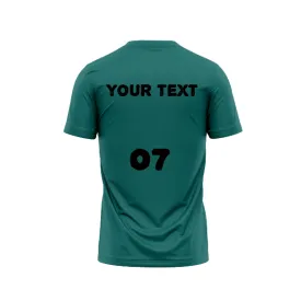 Round Neck Z-Green With Your Text.