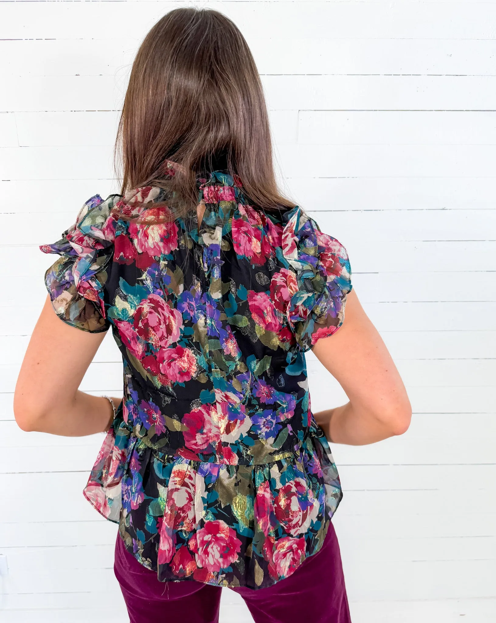 Secret Garden Floral Top