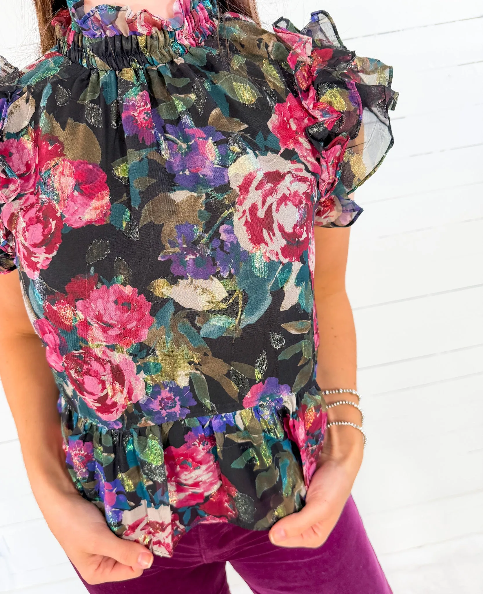 Secret Garden Floral Top