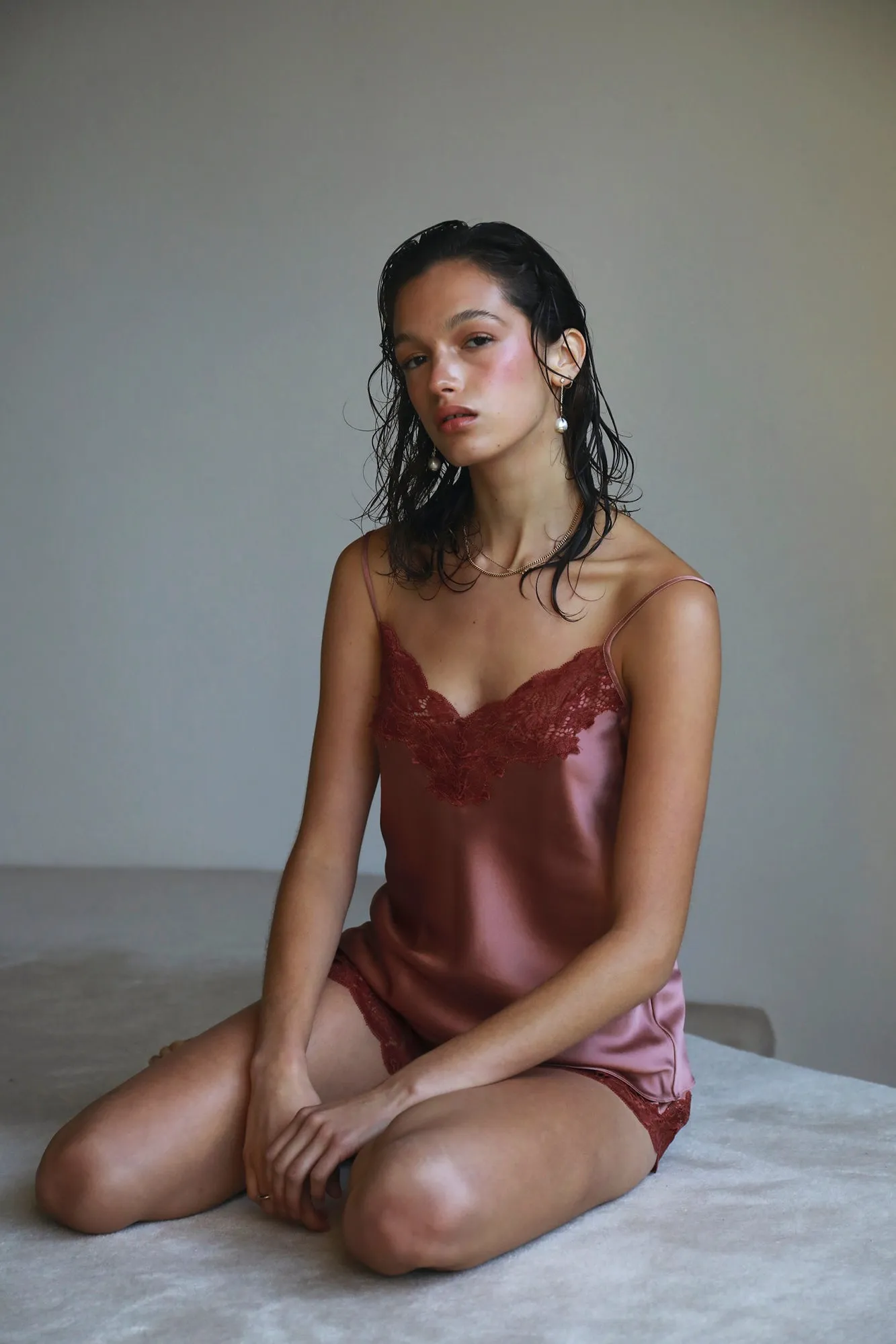 Silk Lace Cami