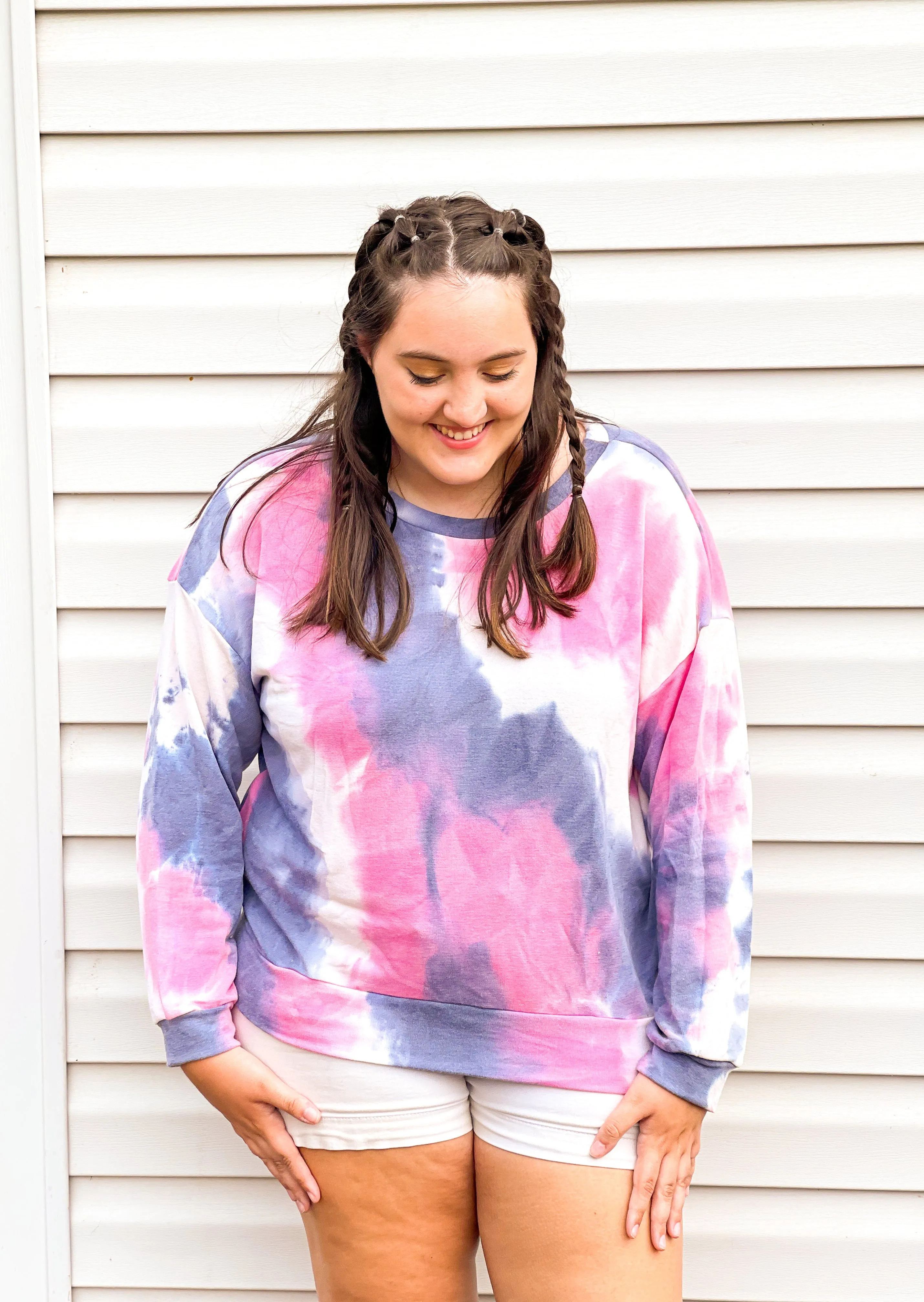 Take It Easy Mellow Tie Dye Pullover