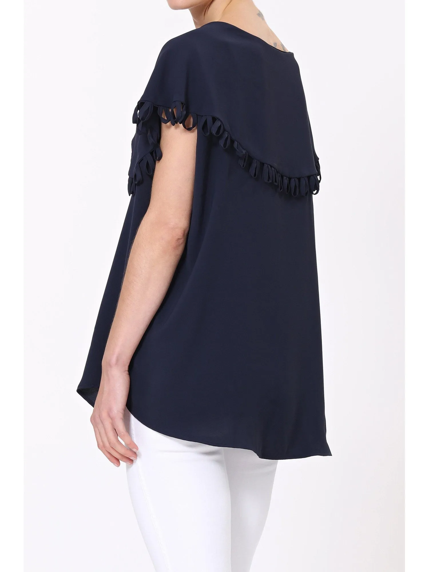 Taylor Blouse- Navy