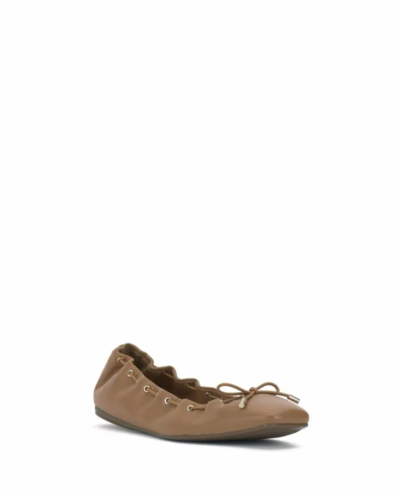 Vince Camuto VALARRAE LIGHT COGNAC/BABY SHEEP