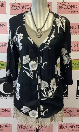 Volcom Floral Blouse (XS/S)