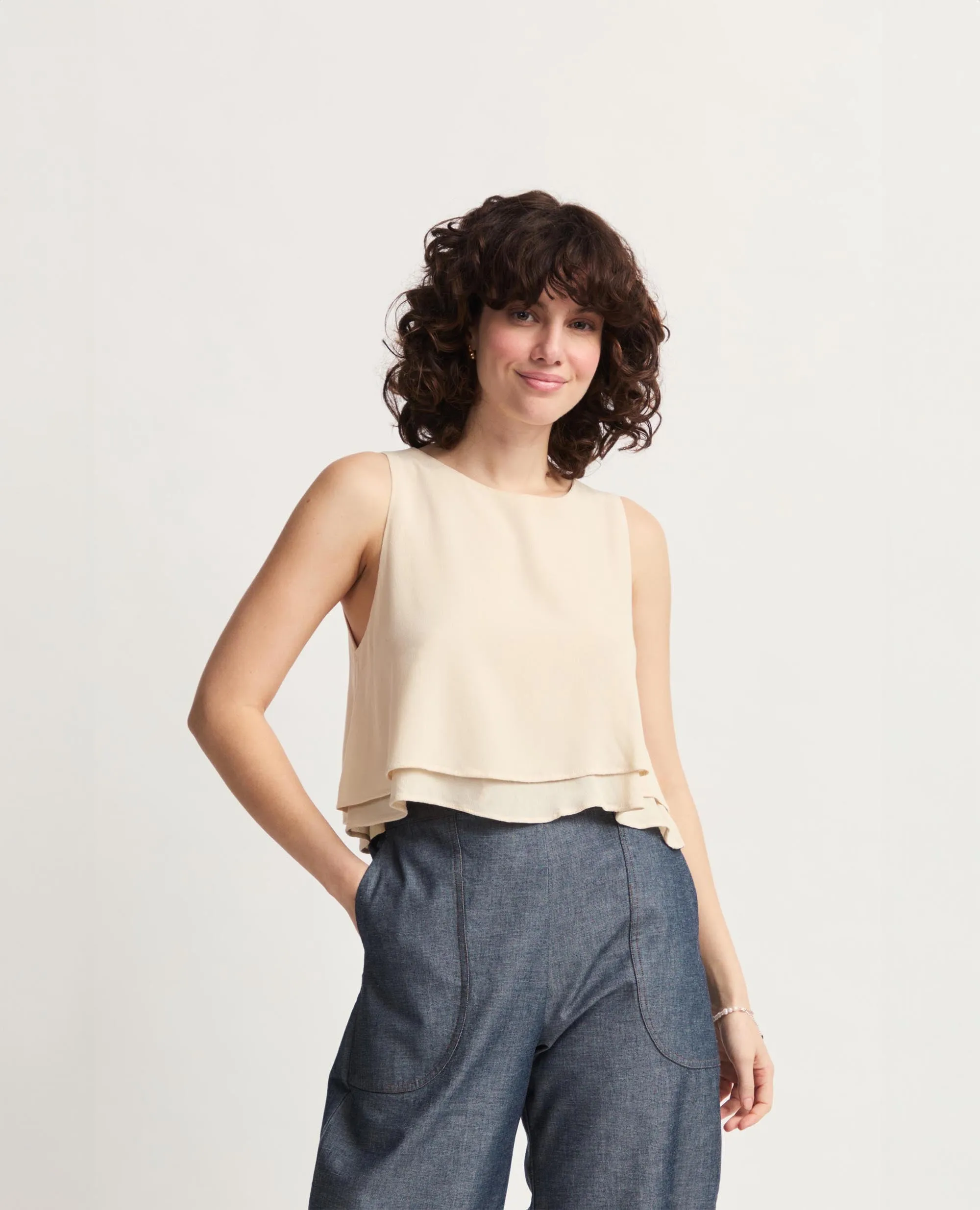 Willa | Cropped Blouse