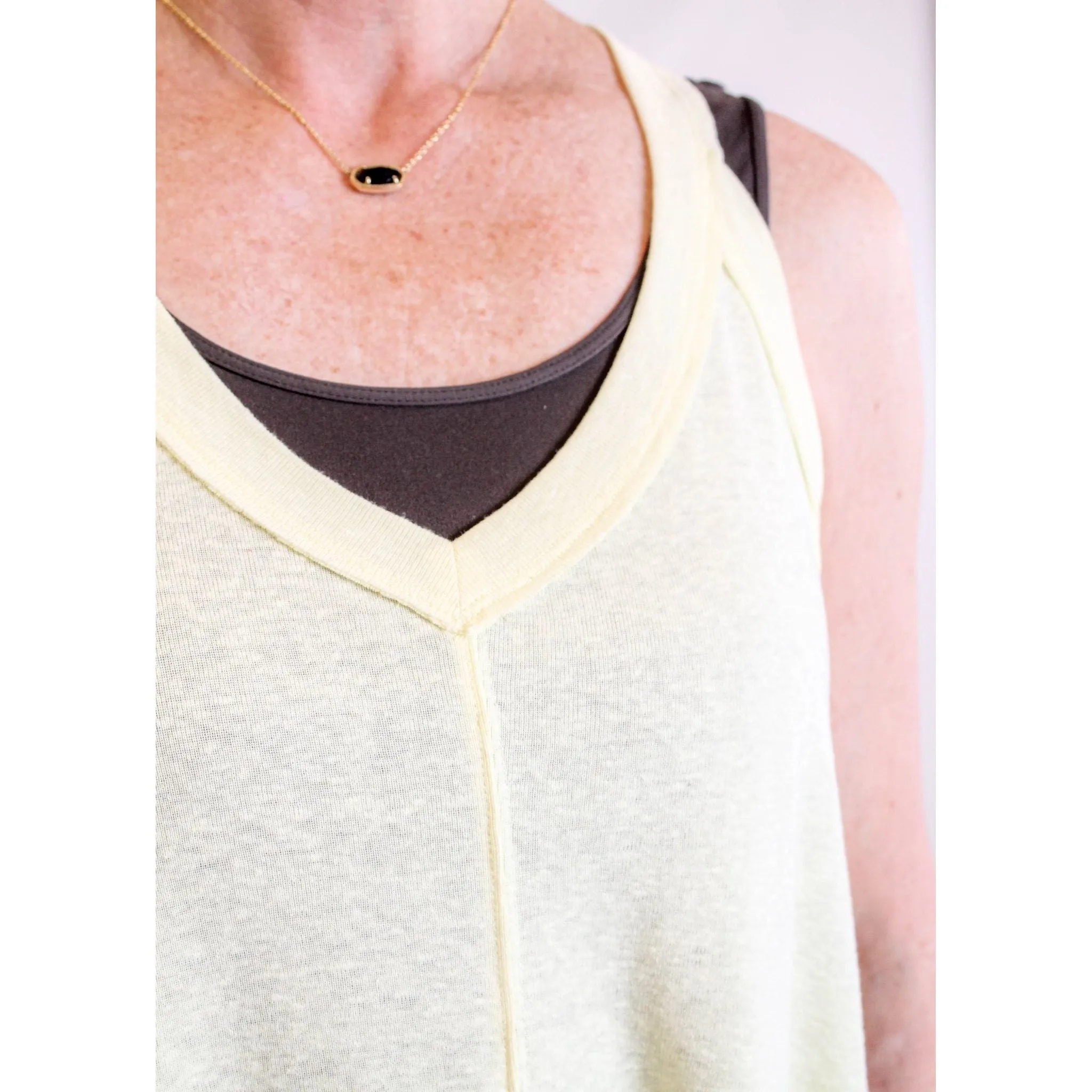 Wishlist Flared Tank Top