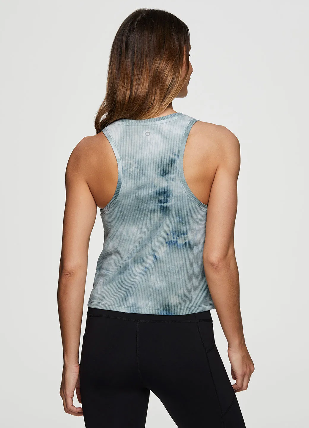 Zen Ribbed Tie Dye Tank