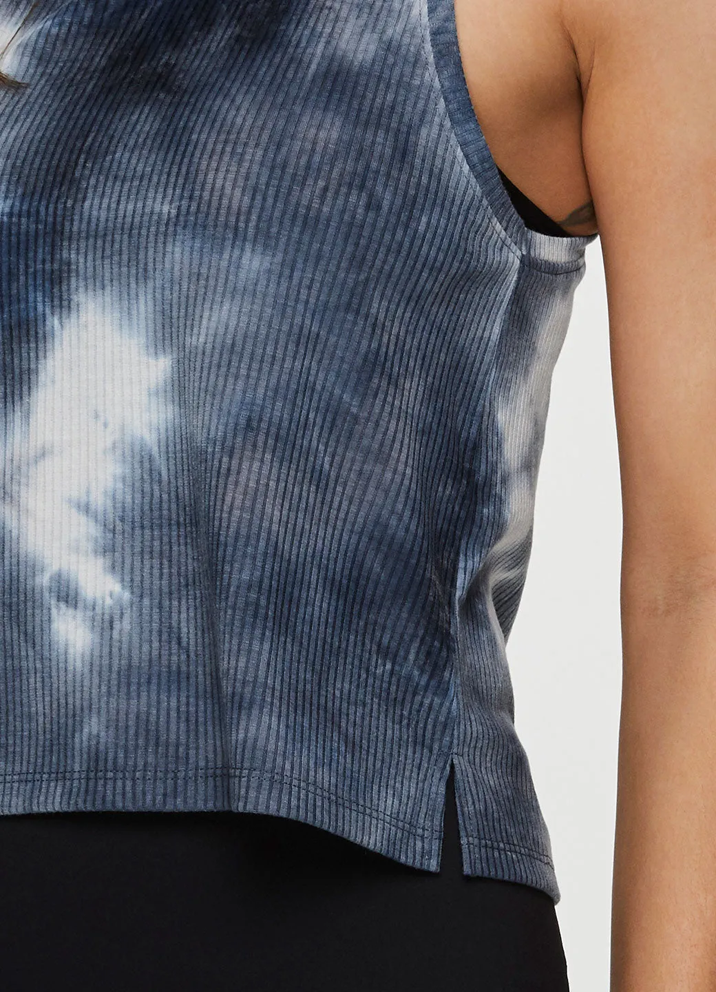 Zen Ribbed Tie Dye Tank